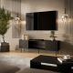 3. TV-Schrank EF LUCCA 180x40x59 schwarz