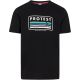 Herren-T-Shirt PROTEST PRTBarn Schwarz XL