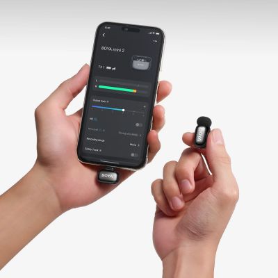 34. Drahtlose Mikrofone BOYA mini 2-02