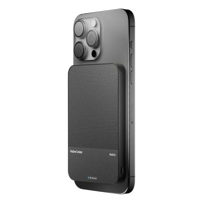 3. Native Union PB-5KMS-BLK-Q2 Powerbank 5000mAh mit kabelloser Ladefunktion, Schwarz