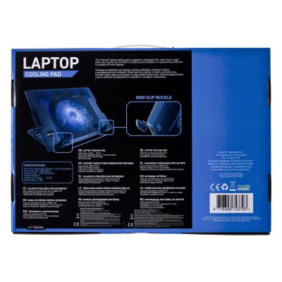 17. VAKOSS LF-1860AL Notebook-Kühlpad (17,x Zoll; 1 Lüfter; HUB)