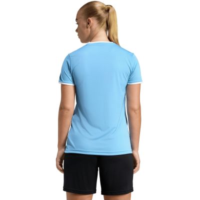 3. Damen-T-Shirt adidas Entrada 26 Jersey hellblau JZ2498