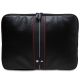 BMW Carbon & Red Stripe Hülle für einen 14" Laptop - Schwarz