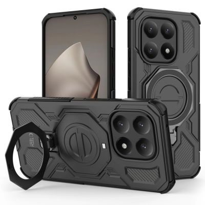 Tech-Protect TacticStand MagSafe Hülle für Xiaomi 15T - Schwarz