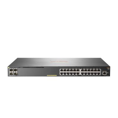 4. Aruba 2930F 24G PoE+ 4SFP Managed L3 Gigabit Ethernet (10/100/1000) PoE-Unterstützung 1U Grau
