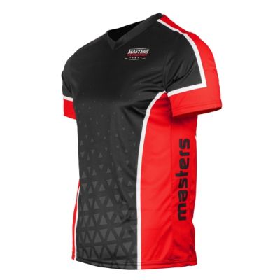 6. Point-Fighting-Shirt mit V-Ausschnitt, MASTERS "COMBAT" (WAKO APPROVED)