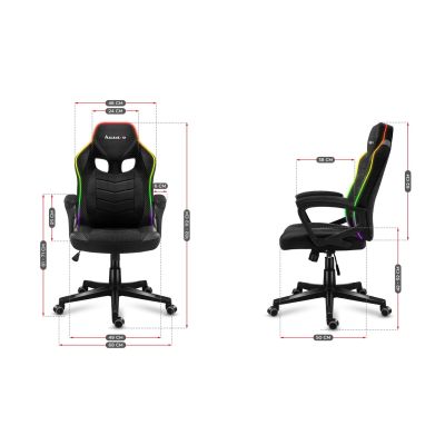 23. Huzaro Force 2.5 RGB Mesh Gaming-Stuhl