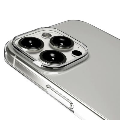 6. Puro 03 Nude Silikonhülle für iPhone 16 Pro Max – transparent