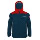 Kinder-Regenjacke für Jungen/Mädchen Trollkids Kids Bergen Jacket bright red/mystic blue (610-410)