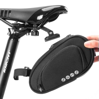 2. Rockbros C40 Fahrradtasche unter dem Sattel – schwarz