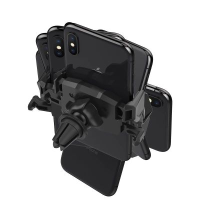 6. Spigen Click.R Halter für Auto-Lüftungsschlitze – Schwarz