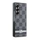 5. DKNY Checkered Pattern Printed Stripes Hülle für Samsung Galaxy Z Fold 6 – Schwarz