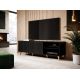 9. TV-Schrank PAFOS 150x40x52 schwarz matt