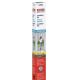 2. Tesa Moskitonetz Türlamelle schwarz 0,95 m x 2,2 m Standard