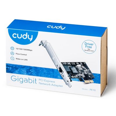 2. CUDY PE10 Gigabit PCIe Netzwerkkarte