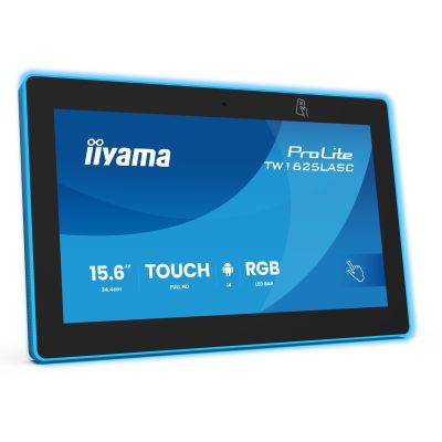 25. iiyama TW1625LASC-B3PNR Konferenzraumdisplay. 39,6 cm (15,6 Zoll), 1920 x 1080 Pixel, LED, Wi-Fi 6 (802.11ax), Wi-Fi 5 (802.11ac), Wi-Fi 4 (802.11n), 802.11g, 802.11a, 802.11b, Schwarz, Bluetooth