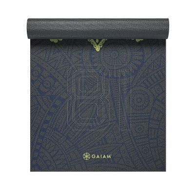 2. Yoga mat Gaiam &quot;SUNDIAL LAYERS&quot; 6mm 62432