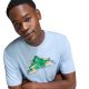 4. adidas Herren T-Shirt Novelty Mint, hellblau, JZ5038