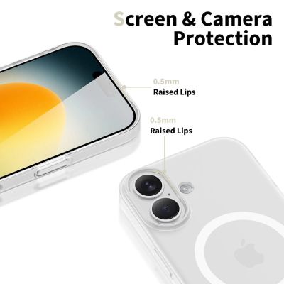 3. Tech-Protect MagSlim MagSafe Hülle für iPhone 17 - Mattweiß