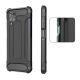 7. Hybrid Armor robuste TPU/PC Panzer Handyhülle Hard Case für Samsung Galaxy A22 4G silber