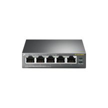 TP-Link TL-SG1005P Unmanaged Gigabit Ethernet (10/100/1000) PoE-fähig, Schwarz