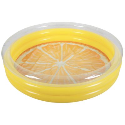 2. Kinderpool 3-Ring Zitrone 148x30CM 51649