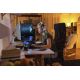 4. Ergotron HX Tischmonitorarm mit HD-Schwenkfunktion, mattschwarz