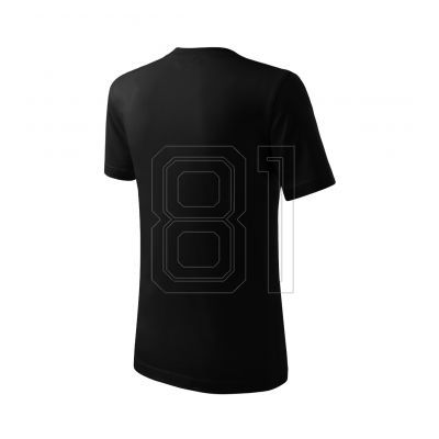 4. Malfini Classic New Jr T-Shirt MLI-13501 schwarz