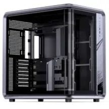 Jonsplus BO400CG PC-Gehäuse, Midi-Tower, ATX, gehärtetes Glas – Gunmetal Grey