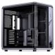 Jonsplus BO400CG PC-Gehäuse, Midi-Tower, ATX, gehärtetes Glas – Gunmetal Grey
