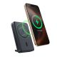 6. Baseus Nomos 10000mAh 45W Qi2 Powerbank mit MagSafe-kompatiblem Ständer und integriertem USB-C-Kabel – Schwarz