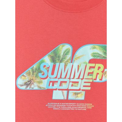 6. Herren-T-Shirt mit Aufdruck, regulär, Größe 4F 4FRSS26TTSHM4305-63S