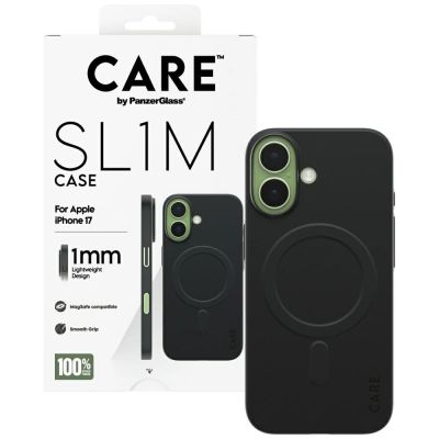 4. CARE by PanzerGlass SL1M MagSafe Hülle für iPhone 17 - Schwarz