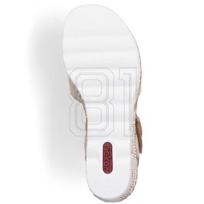 5. Bequeme Keilsandaletten Rieker W RKR595 beige