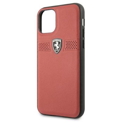 3. Ferrari FEOBAHCN58RE iPhone 11 Pro 5.8" rot/rot Hardcase Off Track Leder