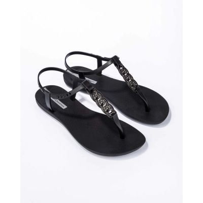 3. Ipanema Sandal Class Damen Flip-Flop Sandalen, modisch schwarz, bequem