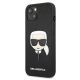 2. Karl Lagerfeld KLHCP13SSAKHBK iPhone 13 mini 5,4" czarny/black hardcase Saffiano Ikonik Karl's Head