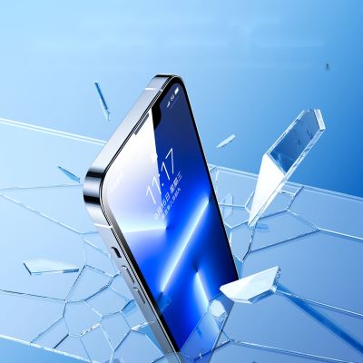 8. Joyroom Knight Glas für iPhone 14 Plus mit Montagesatz transparent (JR-H11)