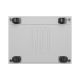 23. LANBERG Standschrank 19" 32U 600x800 Graue Glastür LCD (Flatpack) V2
