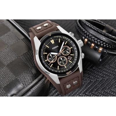 5. FOSSIL Coachman CH2891 Herrenuhr + Box