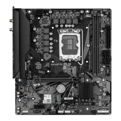 5. Gigabyte H610M D3H WIFI DDR4 Mainboard | Intel Prozessorfamilie | LGA1700 Prozessorsockel | Unterstützte Festplattenschnittstellen: SATA, M.2 | Anzahl SATA-Anschlüsse: 4