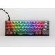 4. Ducky One 3 Aura Mini-Tastatur Gaming USB QWERTY Amerikanisches/Internationales Layout Schwarz