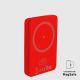 8. Powerbank SBS TEBB5000MAG1CR 5000 mAh kompatibel mit MagSafe - rot