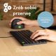 16. Ergonomisches R-Go Compact Break-Keyboard von R-Go Tools mit Break-Software, QWERTY (UK), kabelgebunden, Schwarz