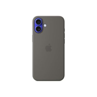 6. Apple Hülle mit MagSafe | Apple | iPhone 16 Plus | Silikon | Steingrau