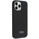 2. Audi Silikonhülle iPhone 13 Pro Max 6,7" schwarz/schwarz Hardcase AU-LSRIP13PM-Q3/D1-BK