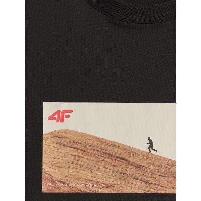 6. Herren-T-Shirt mit Aufdruck, regulär, Größe 4F 4FRSS26TTSHM4236-20S