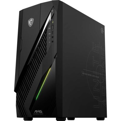 18. MSI MAG Infinite E1 14NVL5-104EU i5-14400F 16 GB DDR5 SSD 1 TB GeForce RTX 5060 SHADOW 2x 8 GB AX211 (WIFI 6E) Bluetooth 5.3 500 W Win11 Schwarz 2 Jahre Garantie