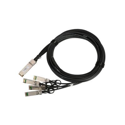 Extralink QSFP+ Kabel QSFP+ DAC DAC, 40 Gbit/s auf 4x 10 Gbit/s, 3 m, 30 AWG