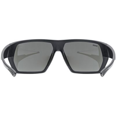 3. Uvex Sportstyle 238 Fahrradbrille – black matt/mir.silver